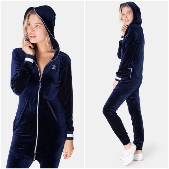 velour one piece jumpsuit womens